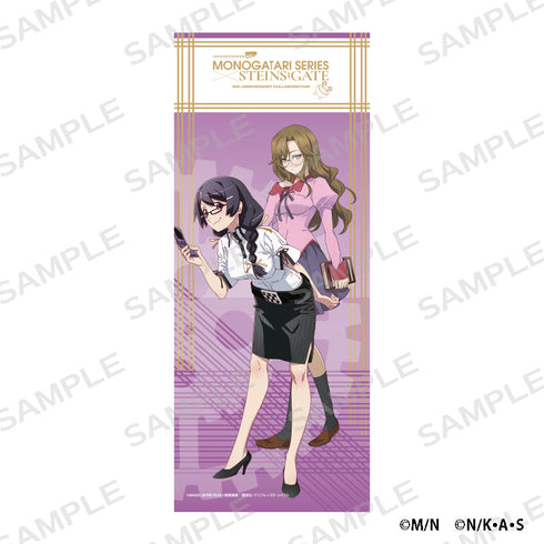 『化物語×STEINS;GATE』フェイスタオル 羽川翼×桐生萌郁
